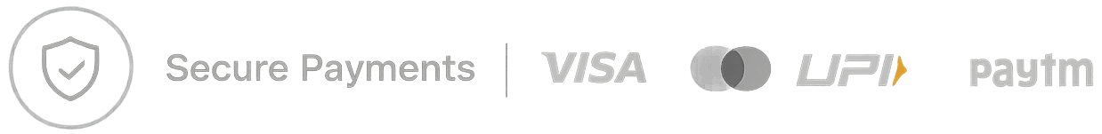 VISA Mastercard UPI Paytm
